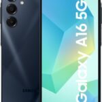 Samsung Galaxy A16 5G Smartphone ohne Vertrag, Handy mit Android, 50-MP-Hauptkamera, 16,91 cm / 6,7″ Display, 128 GB, Blue Black, 2,5 Jahre Herstellergarantie [Exklusiv bei Amazon]