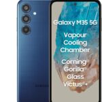 Samsung Galaxy M35 5G 6 GB/128 GB Blau (Dark Blue) Dual-SIM SM-M356B