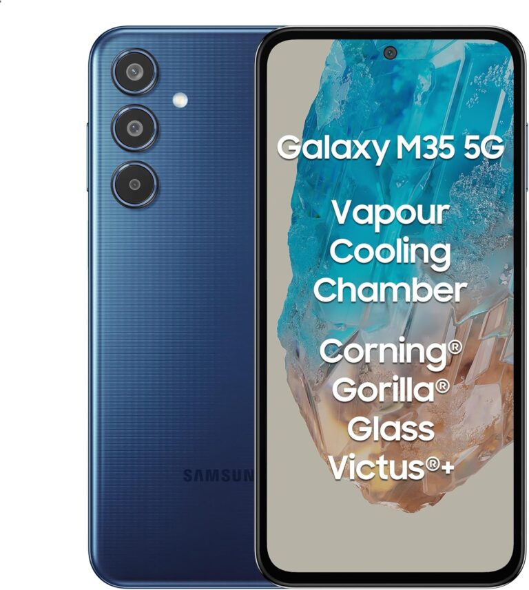 Samsung Galaxy M35 5G 6 GB/128 GB Blau (Dark Blue) Dual-SIM SM-M356B