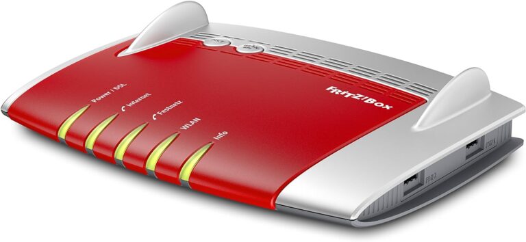 AVM FRITZ!Box 7490 WLAN AC + N Router (VDSL/ADSL, 1.300 Mbit/s (5 GHz), 450 Mbit/s (2,4 GHz), DECT-Basis, Media Server) (Generalüberholt)