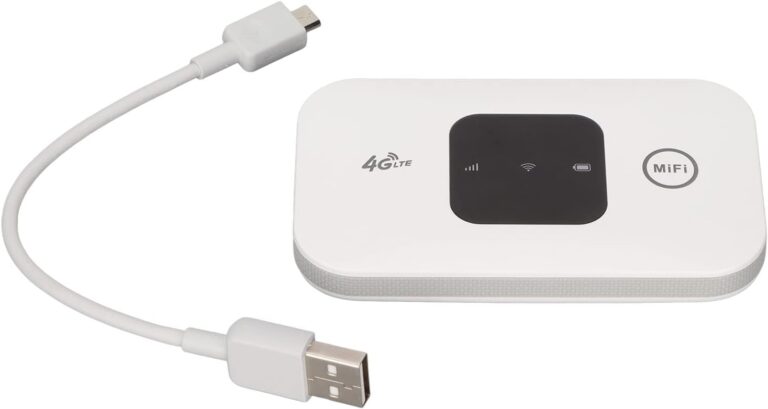 4G-WLAN-Router, Tragbarer Internet-Hotspot, 15 Mbit/s, Hochgeschwindigkeits-SIM-Karte, 4G-SIM-Karten-Router mit Starker Abdeckung für Home-Office-Reisen