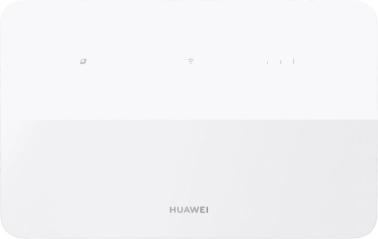 HUAWEI 4G CPE 5, B636, LTE-WLAN-Router mit 400 Mbit/s, Wi-Fi 6, 4G Nano SIM Steckplatz entsperrt, Keine Konfiguration erforderlich, 128 Geräte verbinden，Visualisierte WLAN-Diagnose