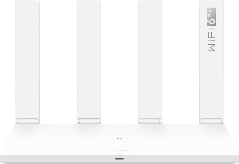 HUAWEI WiFi AX3, Wi-Fi 6 AX3000 Router, Dual-Band, 4 WAN/LAN automatisch Adaptive GE-Ports, HomeSec™ Sicherheit, Keine DSL-Funktion, Ideal für Gaming auf Xbox/PS5/Steam und 8K, exklusiv bei Amazon