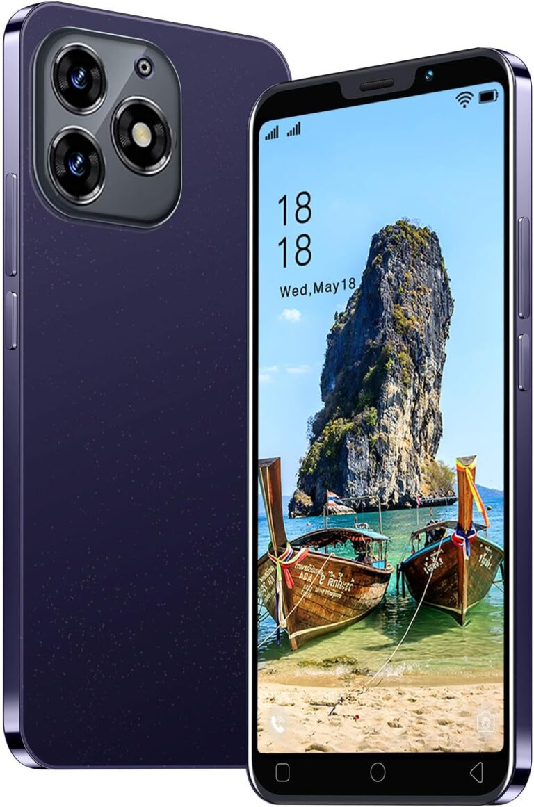 MTGud Günstige Smartphones, 5,0 Zoll IPS Display, 16GB ROM, 128GB, erweiterbar, Android 9.0, Dual-SIM-Handy, 3000 mAh Akku für, Einfaches Mobiltelefon Mobiltelefone (i15Pro-Purple)