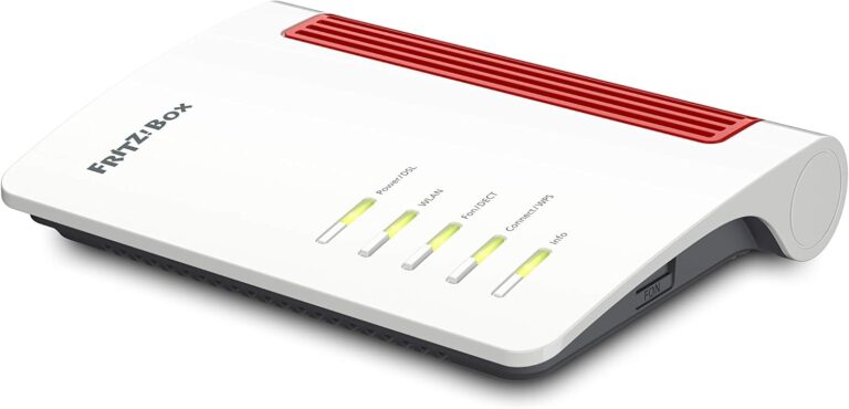 FRITZ!Box 7530 AX WI-FI 6 DSL-Router (DSL/VDSL,1.800 MBit/s (5GHz)&600 MBit/s (2,4 GHz),bis zu 300 MBit/s mit VDSL-Supervectoring 35b,WLAN Mesh,DECT-Basis,Media Server, geeignet für Deutschland)