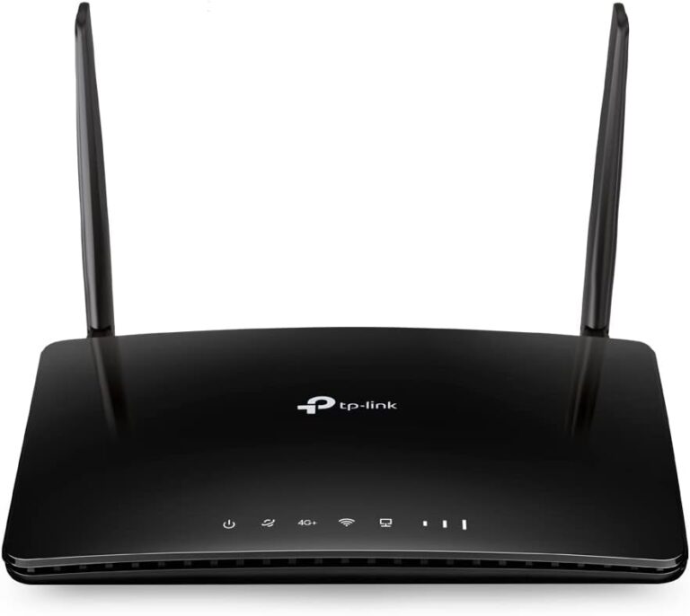 TP-Link Archer MR550 LTE Router, 4G+ Router unterstützt SIM Karten, 4G+ Cat6 bis zu 300Mbps, WLAN Dual-Band AC1200, Gigabit-LAN/WAN-Anschlüsse, Plug and Play, TP-Link OneMesh