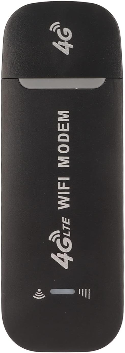 VBESTLIFE Tragbarer 4G-LTE-USB-WLAN-Router Mit SIM-Kartensteckplatz, 150 Mbit/s Dongle, Unterstützung für 10 Benutzer, LTE FDD B1 B3 B5
