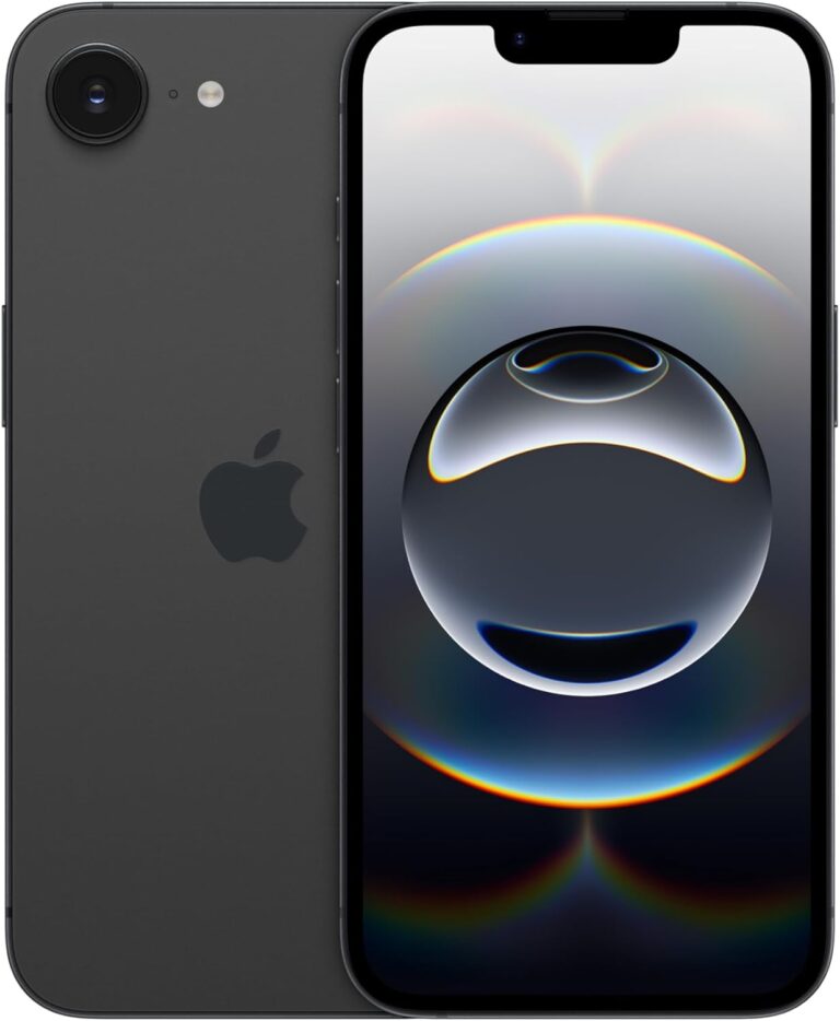 Apple iPhone 16e 128 GB: Entwickelt für Apple Intelligence, A18 Chip, Gigantische Batterielaufzeit, 48 MP Fusion Kamera, 6,1“ Super Retina XDR Display, Schwarz