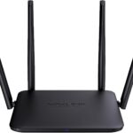 WAVLINK BE3600 Wi-Fi 7 Router, 3600Mbit/s Dual WLAN Router(2882Mbit/s 5 GHz + 688Mbit/s 2.4GHz), Unterstützen EverythingMesh/Router/AP/Repeater Mode, Guest WiFi, QoS, IPv6 & Advanced VPN