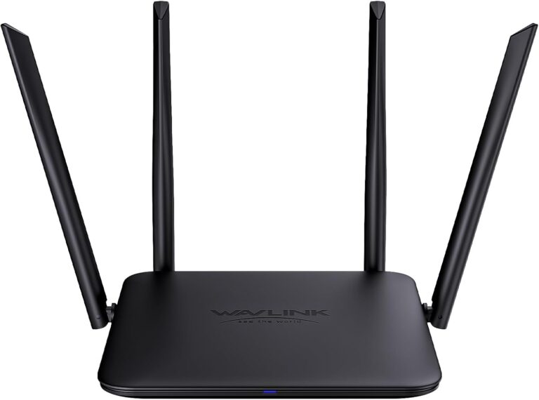 WAVLINK BE3600 Wi-Fi 7 Router, 3600Mbit/s Dual WLAN Router(2882Mbit/s 5 GHz + 688Mbit/s 2.4GHz), Unterstützen EverythingMesh/Router/AP/Repeater Mode, Guest WiFi, QoS, IPv6 & Advanced VPN