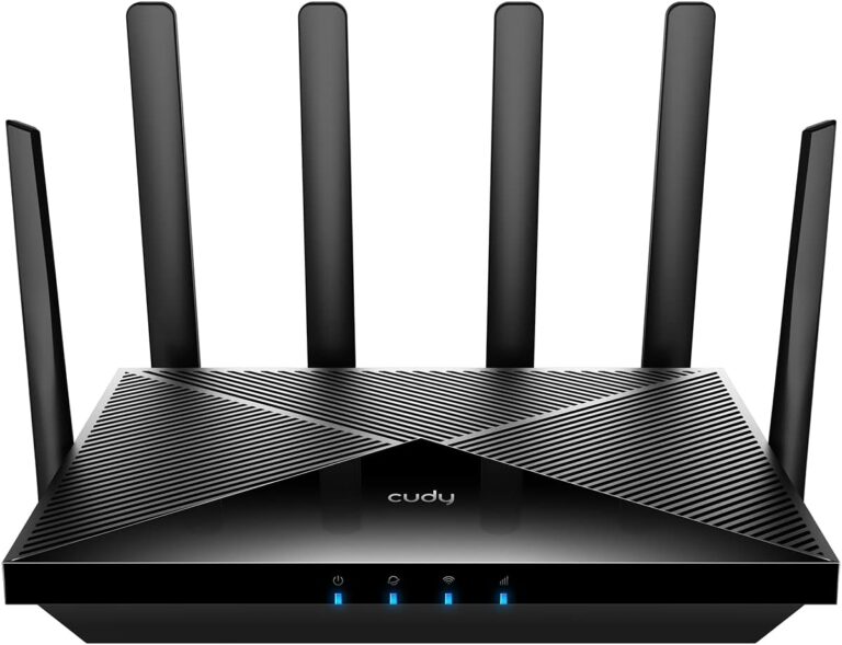 Cudy 4G LTE Cat 6 Modem Router, Dual SIM 4G Cellular Router, AC1200 Dual Band WLAN, 4 Gigabit Ports, OpenVPN, WireGuard, Band Lock, TTL, at Command