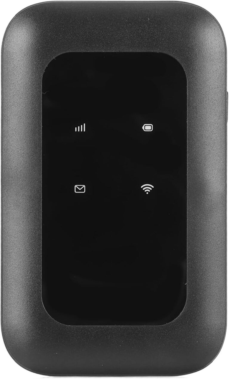 Mobiler WLAN Hotspot, Tragbarer Router Mit SIM Kartensteckplatz, 2100 mAh Akku, Hochgeschwindigkeits Taschen Gerät Verbindet Bis Zu 10 Geräte