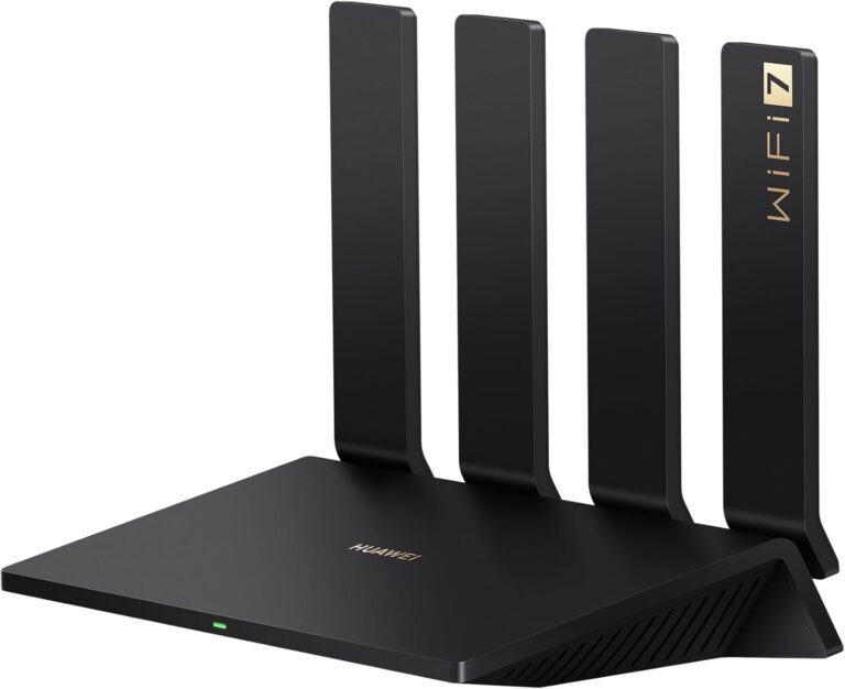 HUAWEI WiFi BE3 Pro, 3,6 Gbit/s Dual-Band WLAN 7, intelligente Antenne, 2×2,5GE+2xGE, Einfache Einrichtung, Visualisierte WLAN-Diagnose, Keine DSL-Funktion, Kindersicherung, HomeSec, Amazon Exclusive
