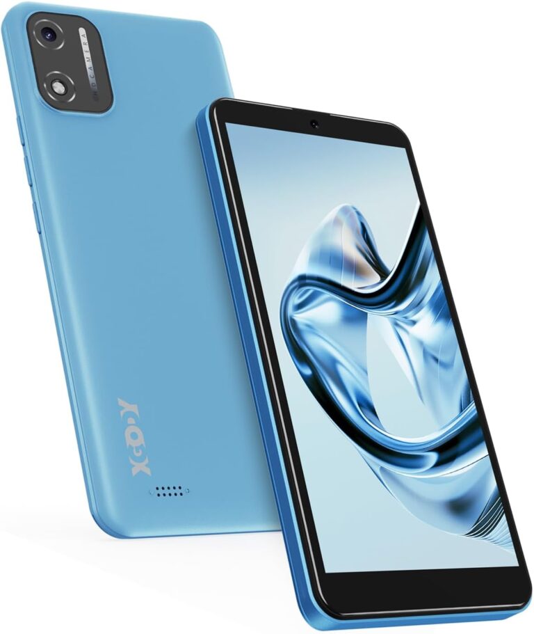 XGODY Smartphone Ohne Vertrag, 5,5 Zoll Günstig Smartphone 2GB+16GB 128GB Erweiterbar Octa-Core Android 14 Handy, Dual SIM Dual Standby, 8MP+5MP Kamera, Face ID GPS 4G Handy (Blau)